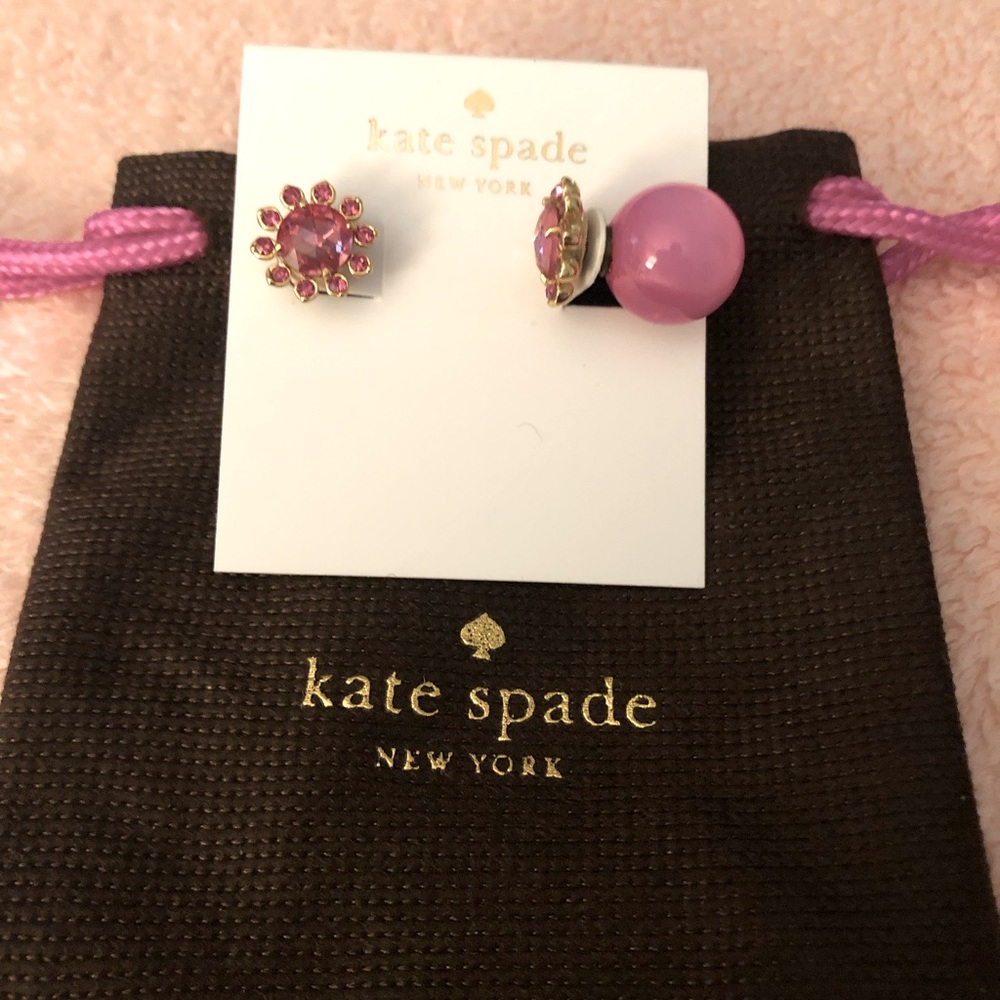 Kate Spade New York Second Nature Flower Reversible Earrings